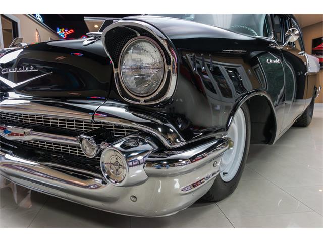 1957 Chevrolet 150 Bel Air Black Widow Fuel Injection Recreation (CC-754409) for sale in Plymouth, Michigan