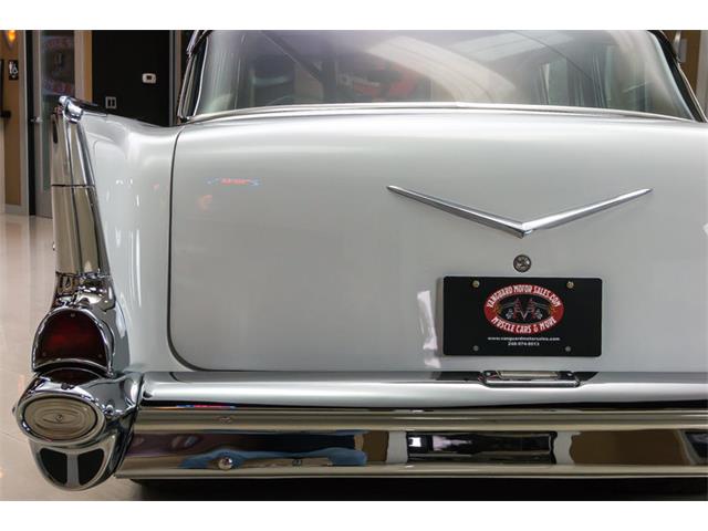 1957 Chevrolet 150 Bel Air Black Widow Fuel Injection Recreation (CC-754409) for sale in Plymouth, Michigan