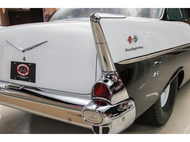1957 Chevrolet 150 Bel Air Black Widow Fuel Injection Recreation (CC-754409) for sale in Plymouth, Michigan