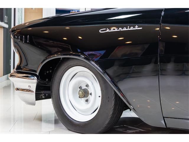 1957 Chevrolet 150 Bel Air Black Widow Fuel Injection Recreation (CC-754409) for sale in Plymouth, Michigan