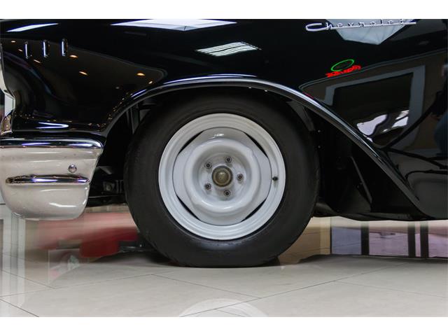 1957 Chevrolet 150 Bel Air Black Widow Fuel Injection Recreation (CC-754409) for sale in Plymouth, Michigan