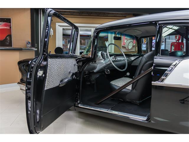 1957 Chevrolet 150 Bel Air Black Widow Fuel Injection Recreation (CC-754409) for sale in Plymouth, Michigan