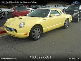 2002 Ford Thunderbird w/Hardtop Deluxe (CC-759769) for sale in Palm Springs, California