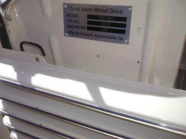 1937 Cord Antique (CC-761492) for sale in Gray Court, South Carolina