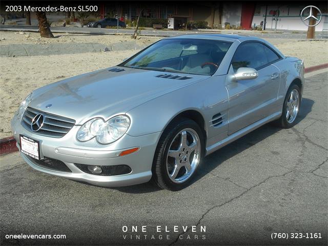 2003 Mercedes-Benz SL500 (CC-763223) for sale in Palm Springs, California