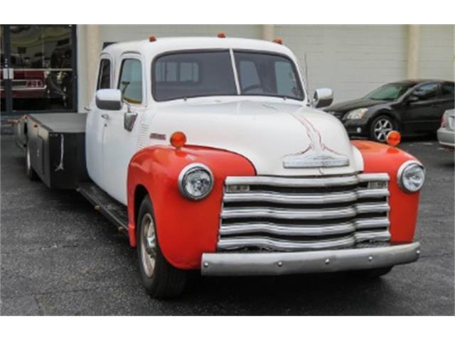 1947 Chevrolet 1 ton custom 1 car roll back tow rigg for Sale ...