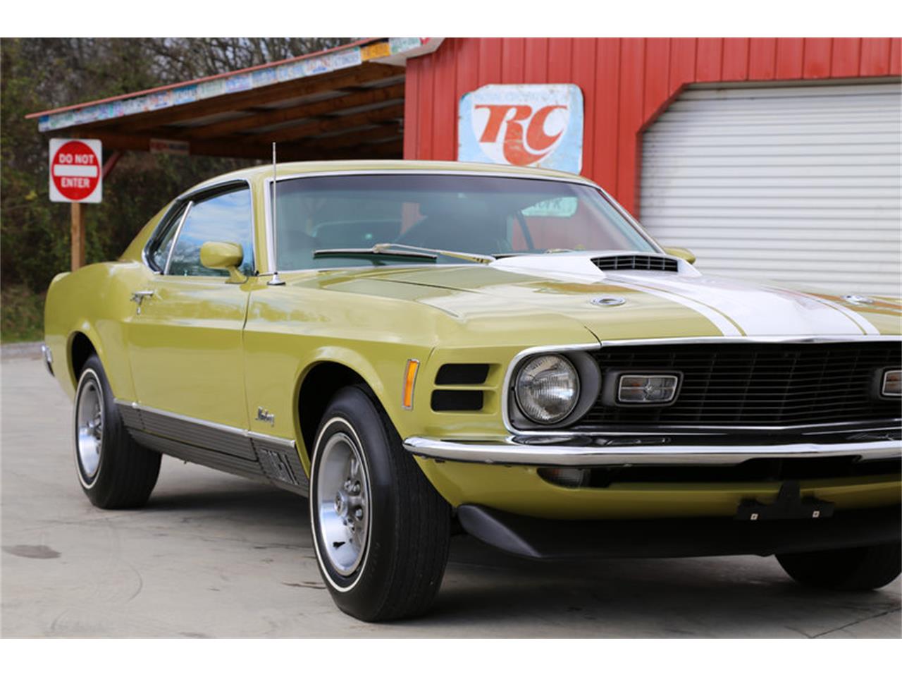 1970 Mustang Mach 1 White