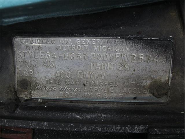 1964 Cadillac Coupe DeVille (CC-785907) for sale in Concord, North Carolina