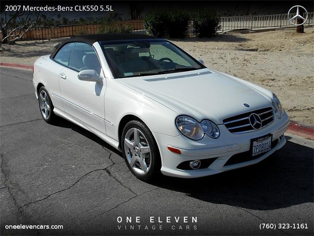 2007 Mercedes Benz CLK550 (CC-786012) for sale in Palm Springs, California