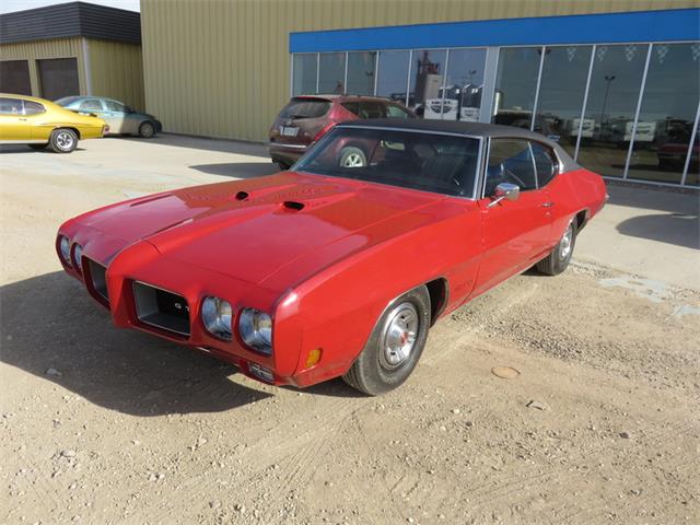 1970 Pontiac GTO HT Cardinal Red (CC-801358) for sale in DAVIDSON, Saskatchewan