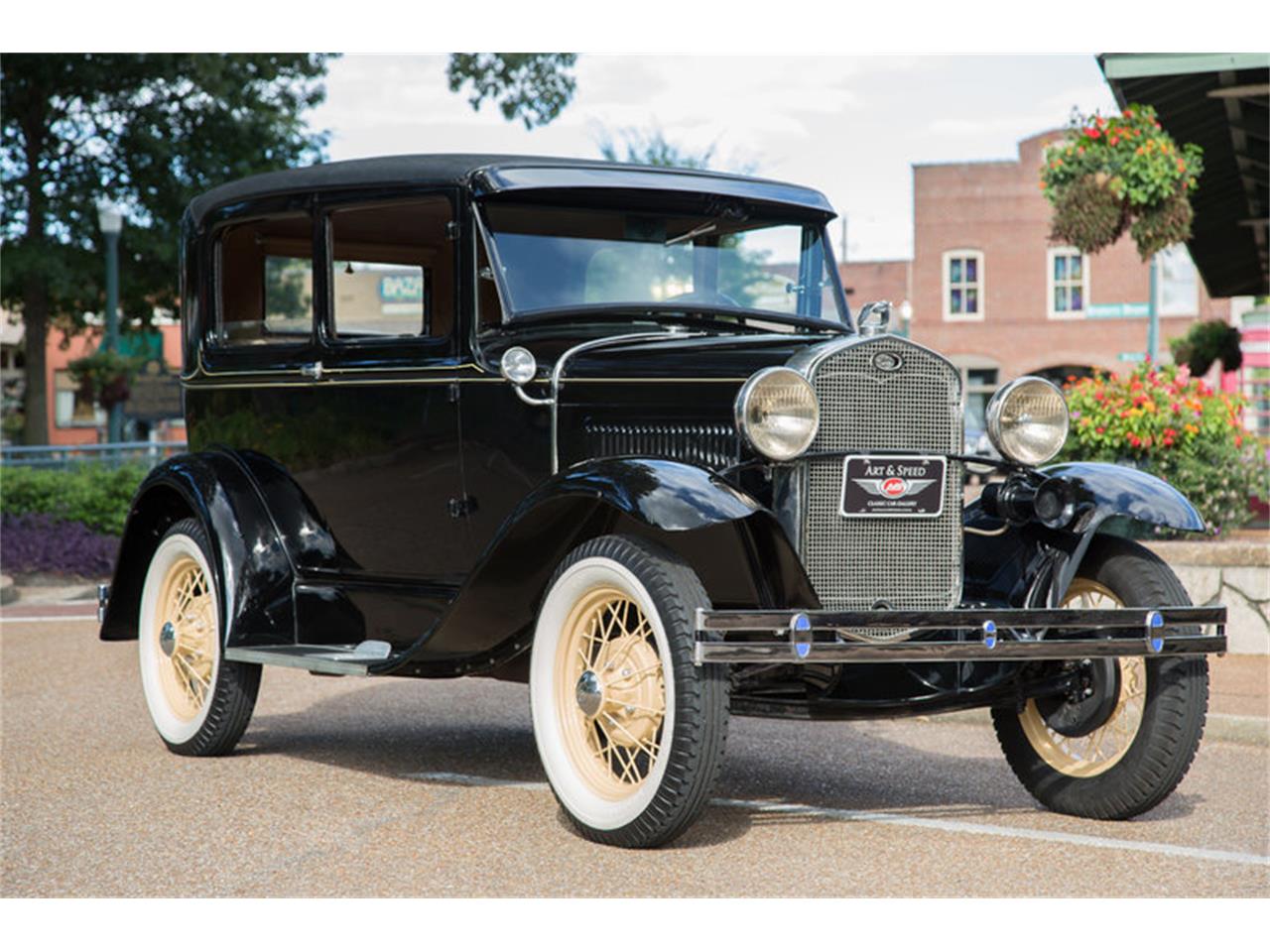 1931 Ford Model A Deluxe 2 Door Sedan for Sale | ClassicCars.com | CC ...