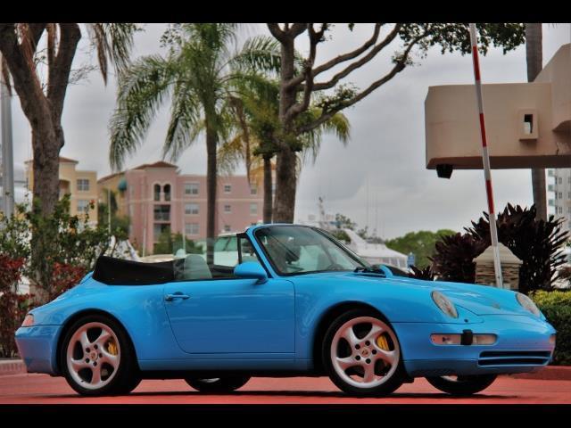 1995 Porsche 911Carrera Cabriolet Riviera Blue (CC-800638) for sale in North Miami Beach, Florida