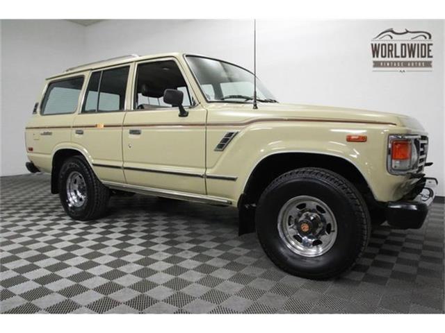 1987 Toyota Land Cruiser (CC-800701) for sale in Denver, Colorado