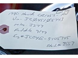 1980 Honda Red CB125S (CC-808606) for sale in Seattle, Washington