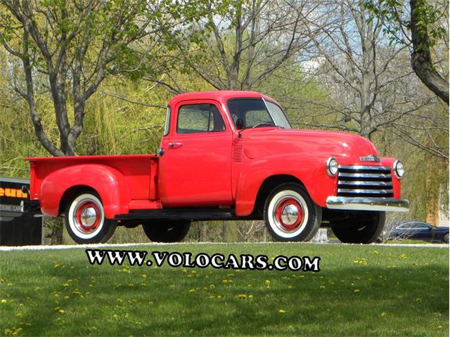 1953 Chevrolet 3100  Deluxe Stepside Short Bed 5 Window Pickup (CC-829374) for sale in Volo, Illinois