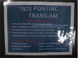 1975 Pontiac Firebird Trans Am (CC-836220) for sale in Concord, North Carolina