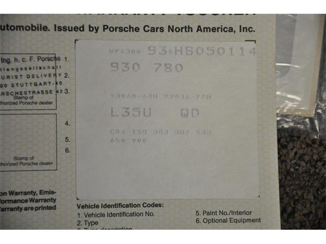 1987 Porsche 930 Turbo Sunroof Coupe (CC-838788) for sale in Costa Mesa, California