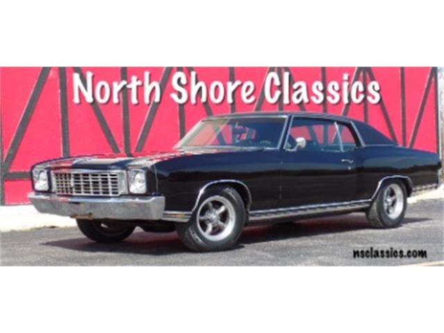 1972 Chevrolet Monte Carlo (CC-841725) for sale in Palatine, Illinois