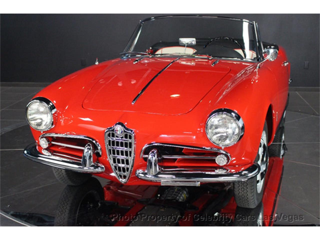 1960 Alfa Romeo Giulietta Spider Veloce For Sale 