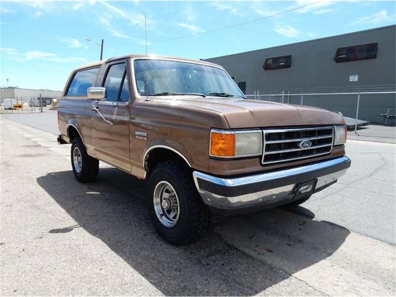 1989 Ford Bronco Eddie Bauer Edition For Sale Cc 861567 8948