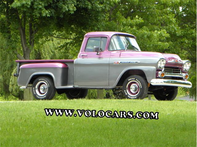1959 Chevrolet Apache Short Bed Custom 32 (CC-863019) for sale in Volo, Illinois