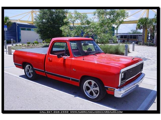 1987 Dodge Ram (CC-863112) for sale in Sarasota, Florida