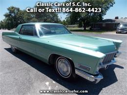 1968 Cadillac Coupe DeVille (CC-872667) for sale in Gray Court, South Carolina