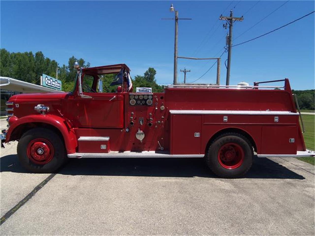 1960s Fire Truck