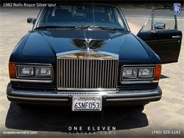 1982 Rolls Royce Silver Spur (CC-876605) for sale in Palm Springs, California