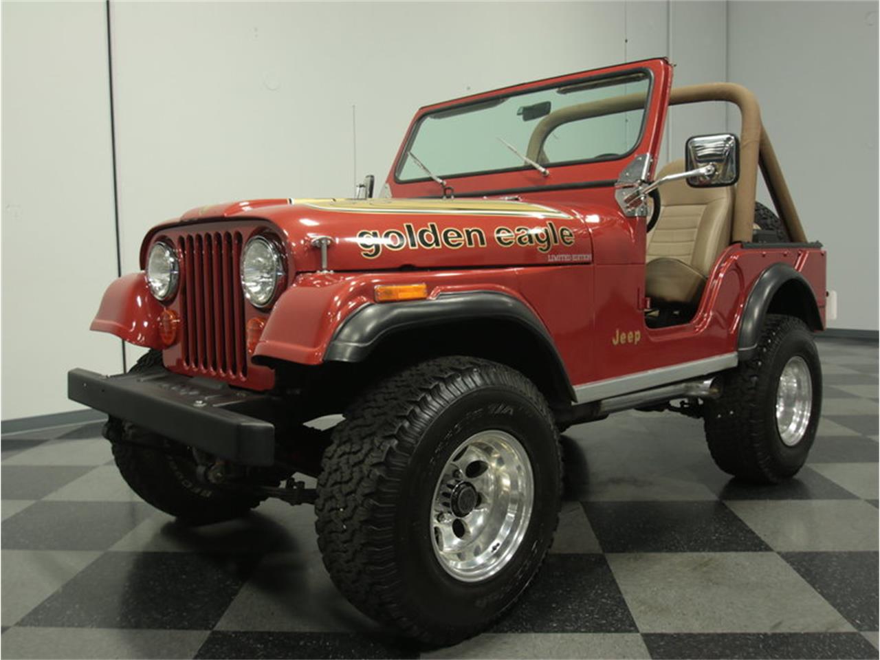 Burnt Orange 1977 Jeep CJ5 for sale located in Lithia Springs, Georgia - $1...