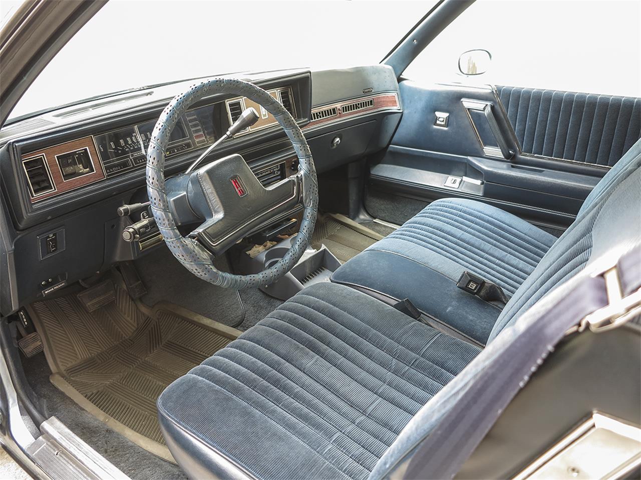 1988 Cutlass Supreme Interior