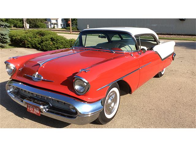 1957 Oldsmobile Super 88 J-2 Holiday Coupe (CC-879787) for sale in Auburn, Indiana