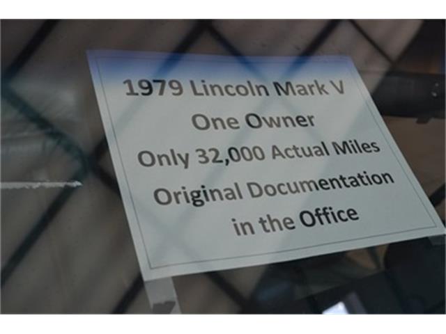 1979 Lincoln Continental Mark V (CC-884354) for sale in Mansfield, Ohio