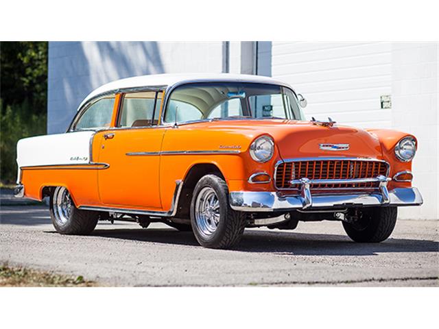 1955 Chevrolet Bel Air Two-Door Sedan Custom (CC-885922) for sale in Auburn, Indiana