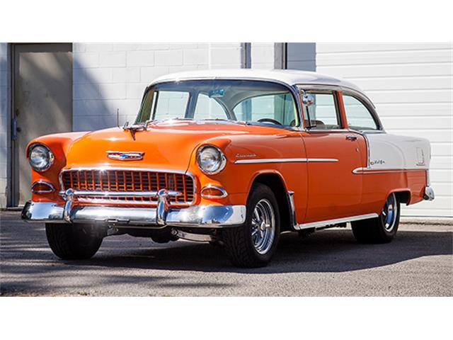 1955 Chevrolet Bel Air Two-Door Sedan Custom (CC-885922) for sale in Auburn, Indiana