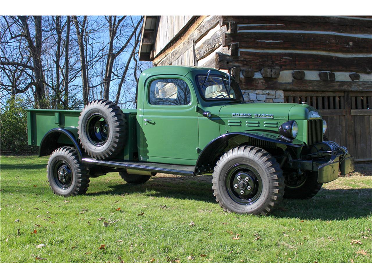 Dodge power wagon 1946