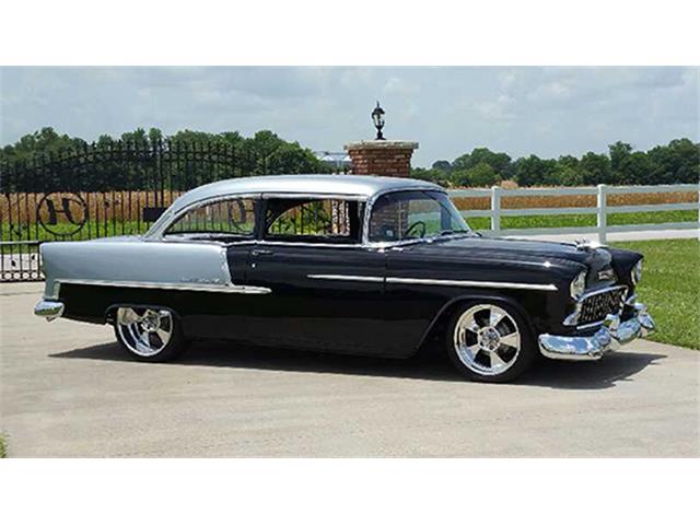1955 Chevrolet Bel Air Two-Door Sedan Custom (CC-887753) for sale in Auburn, Indiana