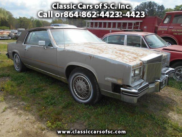 1984 Cadillac Eldorado (CC-888644) for sale in Gray Court, South Carolina