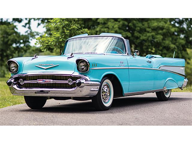 1957 Chevrolet Bel Air Fuel-Injected Convertible (CC-891132) for sale in Auburn, Indiana