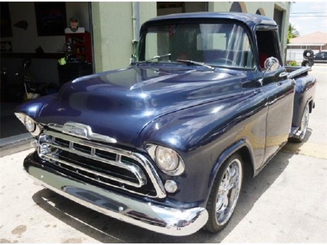 1957 Chevrolet 3-Window Pickup (CC-891452) for sale in POMPANO BEACH, Florida
