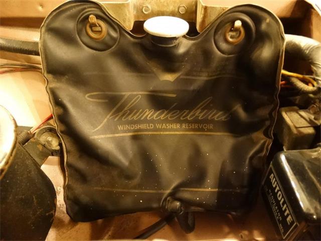 1964 1965 Thunderbird Windshield Washer Bag with screw-on top