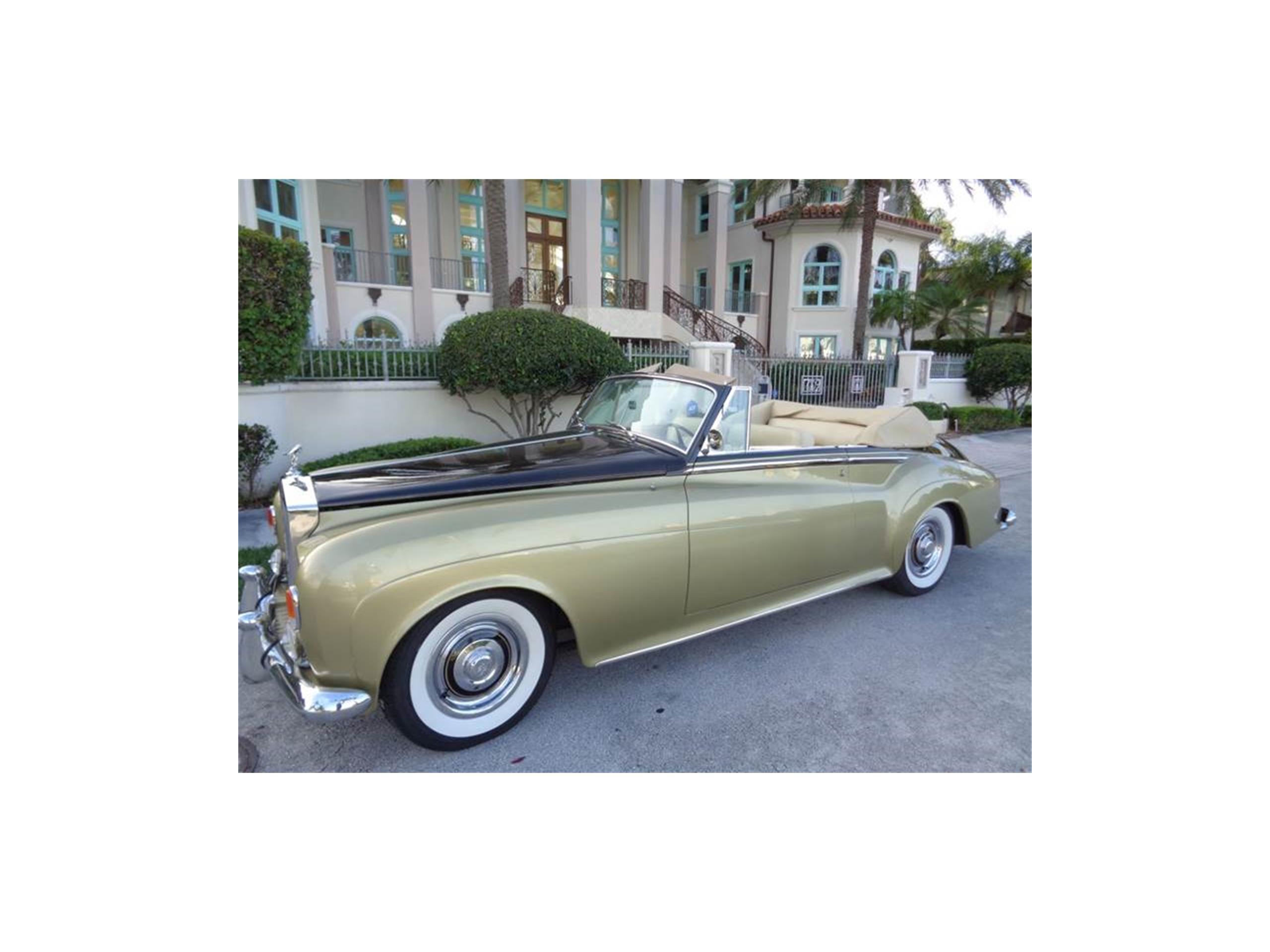 Miniature Solido 1/20 – Rolls Royce Silver Cloud II Cabriolet 1961 – Version Orson Welles