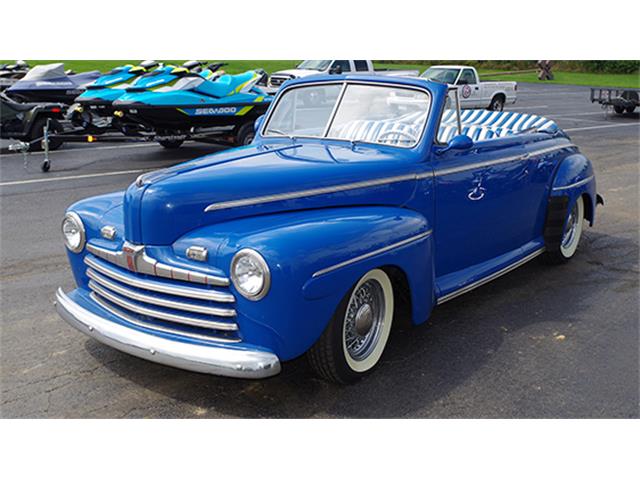 1946 Ford Deluxe Convertible Club Coupe Custom (CC-895476) for sale in Auburn, Indiana