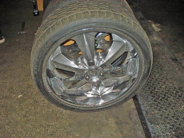 1900 22" chrome wheels X (CC-896425) for sale in Riverside, New Jersey