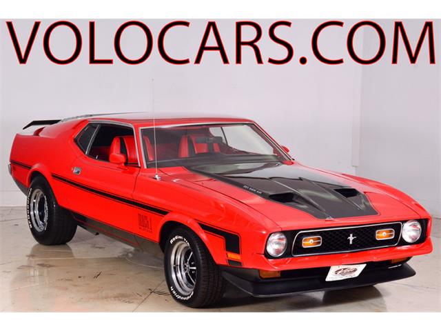 1972 Ford Mustang Mach 1 (CC-897567) for sale in Volo, Illinois