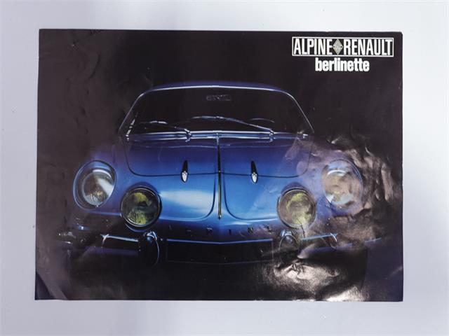 1969 Alpine-Renault A110 Dinalpin (CC-898808) for sale in St. Louis, Missouri