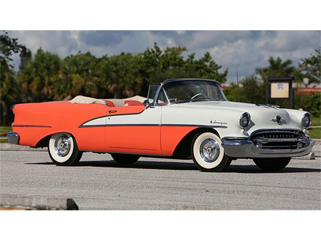 1955 Oldsmobile 98 Starfire Convertible (CC-899468) for sale in Auburn, Indiana