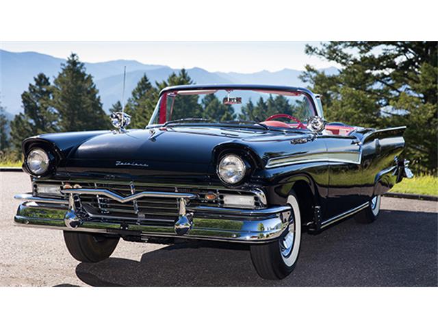 1957 Ford Fairlane 500 Skyliner Retractable Hardtop F-Code (CC-899520) for sale in Auburn, Indiana