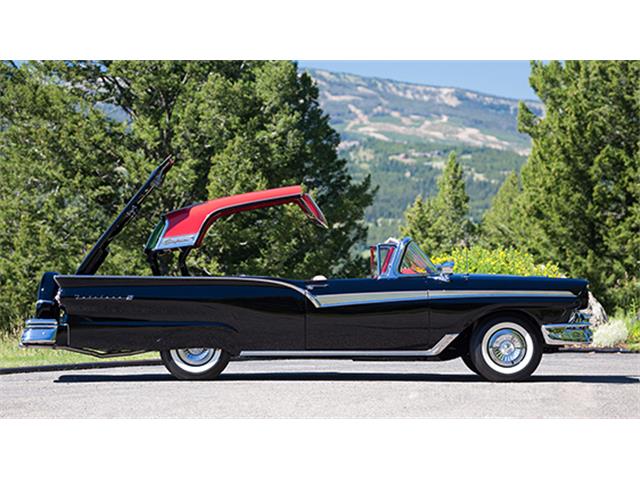1957 Ford Fairlane 500 Skyliner Retractable Hardtop F-Code (CC-899520) for sale in Auburn, Indiana