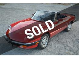 1986 Alfa Romeo 2000 Spider Veloce (CC-904775) for sale in Lebanon, Tennessee